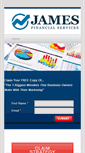 Mobile Screenshot of jamesfinancial.net